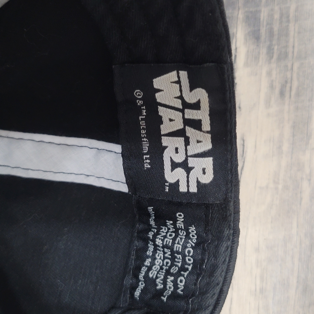 Star Wars Empire black baseball hat Imperial Galactic embroidered Emblem OSFM - Picture 6 of 7